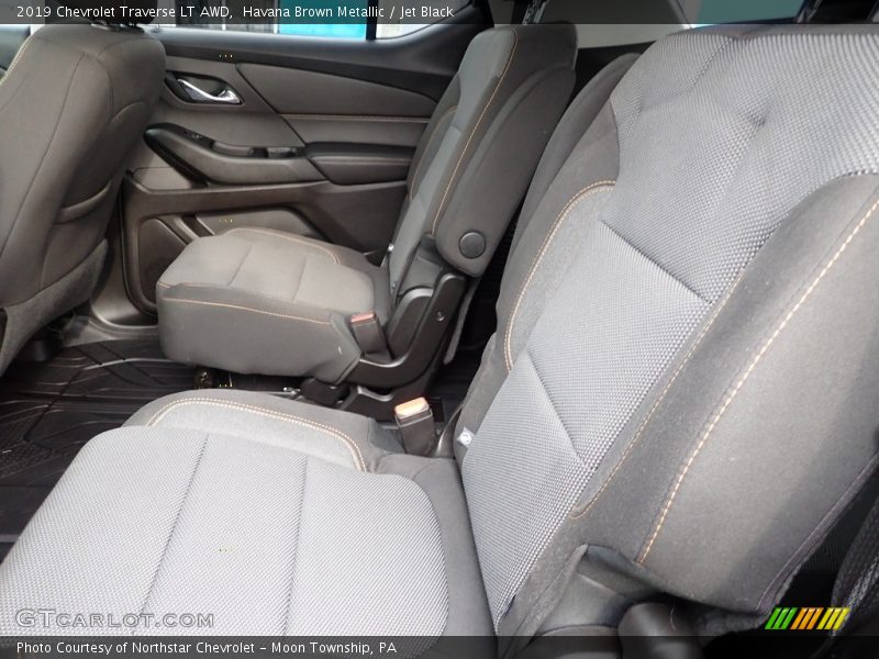 Havana Brown Metallic / Jet Black 2019 Chevrolet Traverse LT AWD