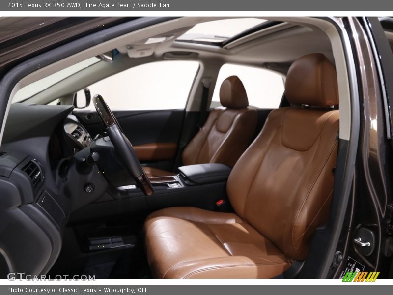  2015 RX 350 AWD Saddle Tan Interior