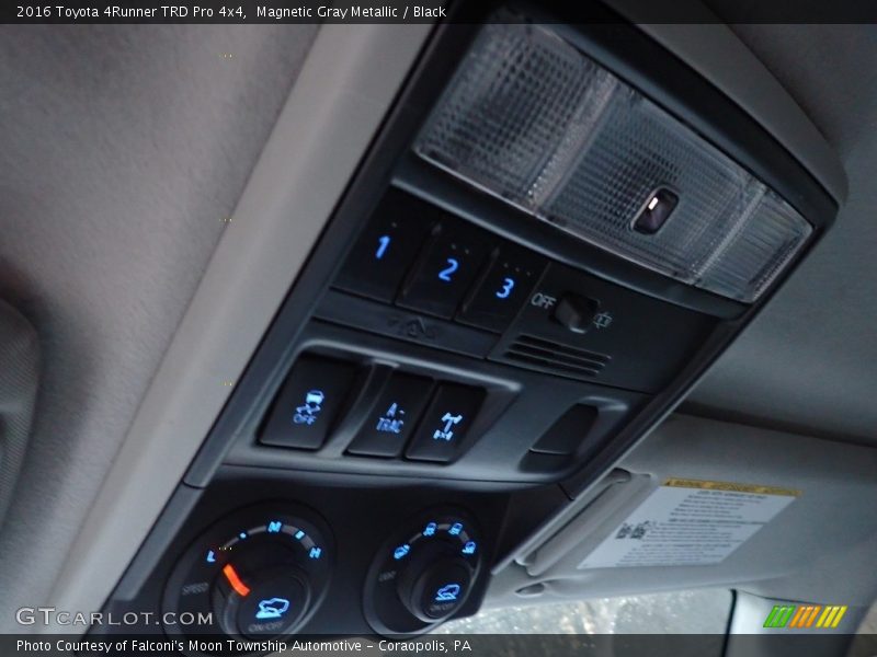 Magnetic Gray Metallic / Black 2016 Toyota 4Runner TRD Pro 4x4
