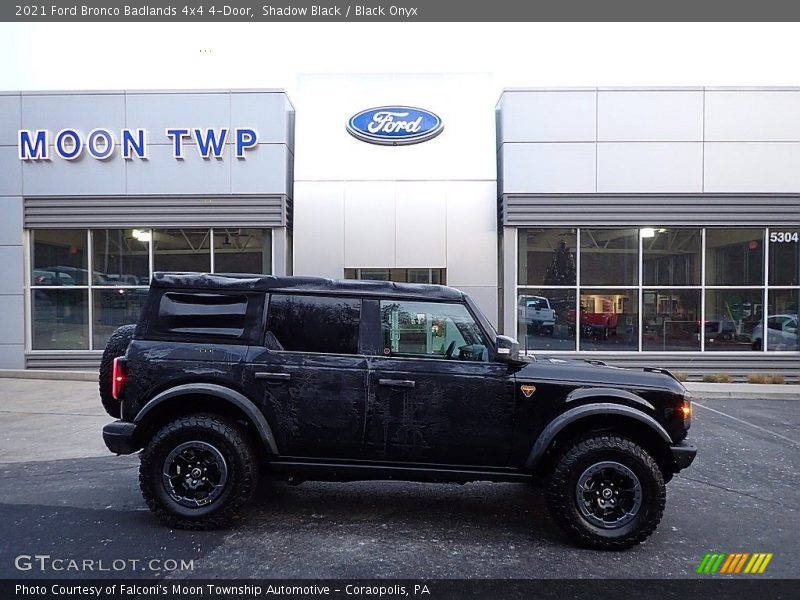 Shadow Black / Black Onyx 2021 Ford Bronco Badlands 4x4 4-Door