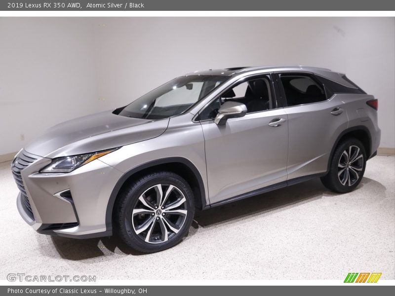 Atomic Silver / Black 2019 Lexus RX 350 AWD