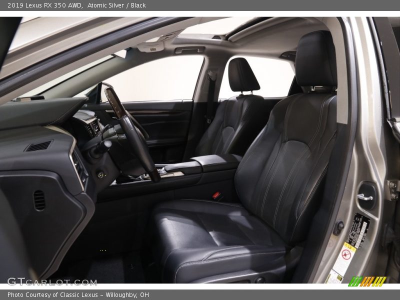 Atomic Silver / Black 2019 Lexus RX 350 AWD