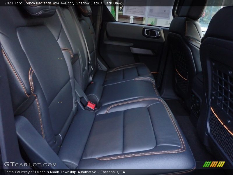 Rear Seat of 2021 Bronco Badlands 4x4 4-Door