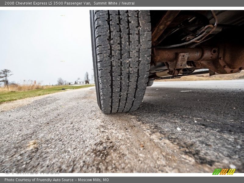 Summit White / Neutral 2008 Chevrolet Express LS 3500 Passenger Van