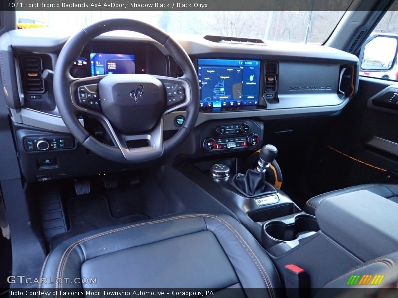  2021 Bronco Badlands 4x4 4-Door Black Onyx Interior