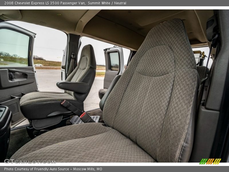 Summit White / Neutral 2008 Chevrolet Express LS 3500 Passenger Van