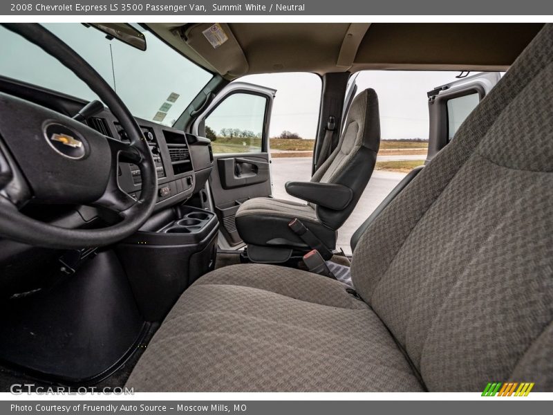 Summit White / Neutral 2008 Chevrolet Express LS 3500 Passenger Van