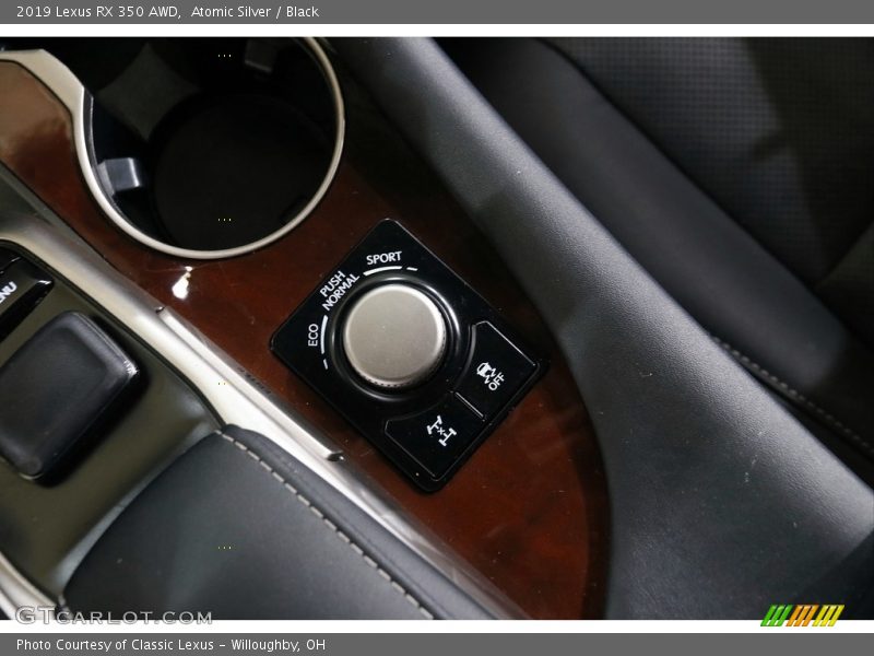 Atomic Silver / Black 2019 Lexus RX 350 AWD