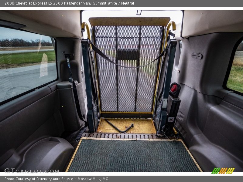 Summit White / Neutral 2008 Chevrolet Express LS 3500 Passenger Van