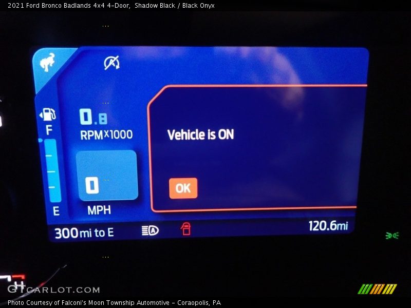 Shadow Black / Black Onyx 2021 Ford Bronco Badlands 4x4 4-Door