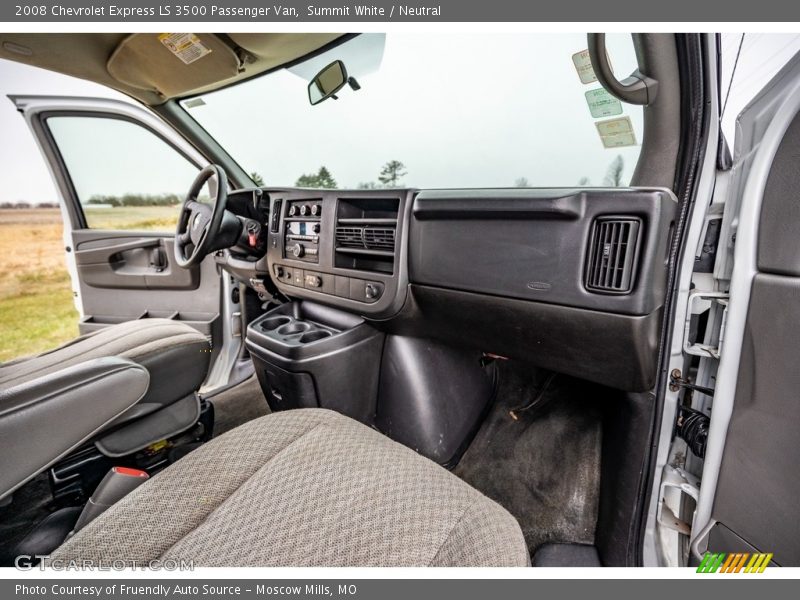 Summit White / Neutral 2008 Chevrolet Express LS 3500 Passenger Van