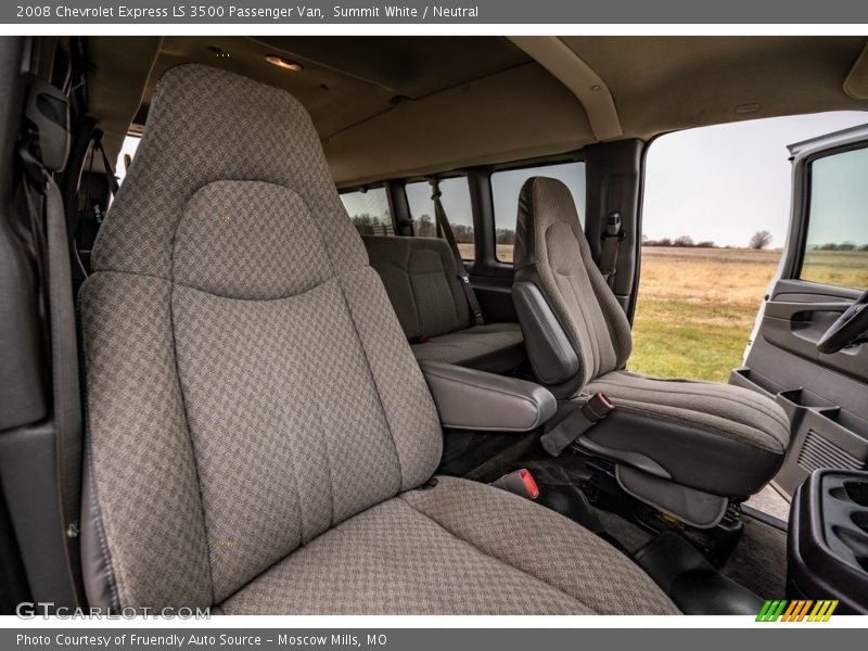Summit White / Neutral 2008 Chevrolet Express LS 3500 Passenger Van