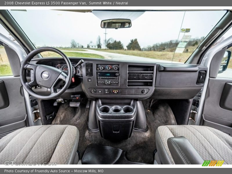 Summit White / Neutral 2008 Chevrolet Express LS 3500 Passenger Van