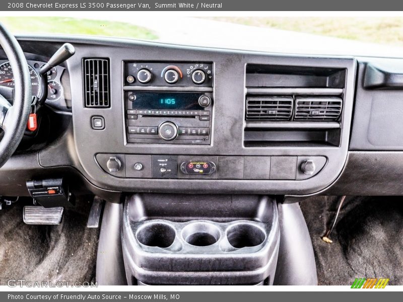 Summit White / Neutral 2008 Chevrolet Express LS 3500 Passenger Van