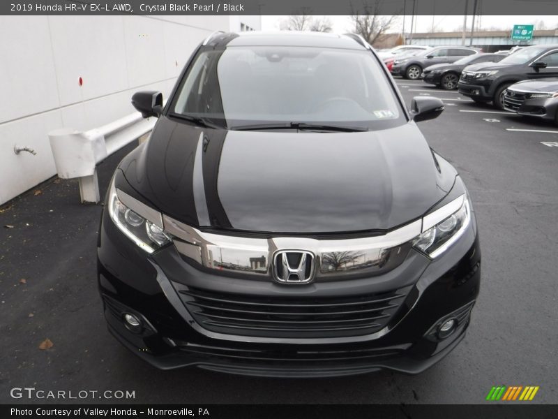 Crystal Black Pearl / Black 2019 Honda HR-V EX-L AWD