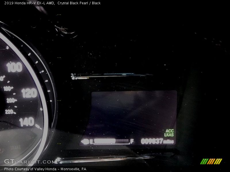 Crystal Black Pearl / Black 2019 Honda HR-V EX-L AWD