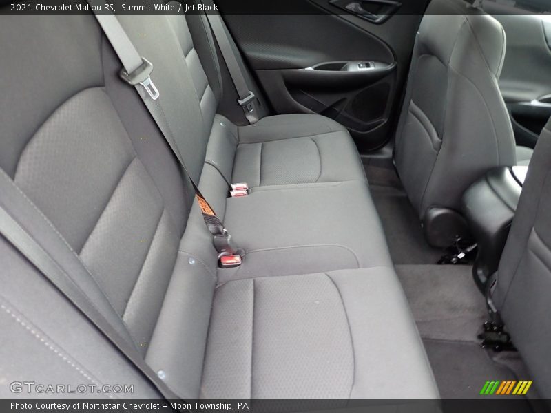 Summit White / Jet Black 2021 Chevrolet Malibu RS