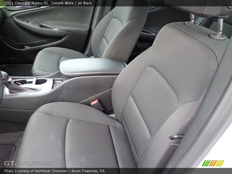 Summit White / Jet Black 2021 Chevrolet Malibu RS