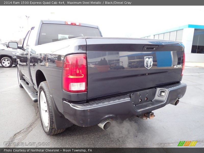 Maximum Steel Metallic / Black/Diesel Gray 2014 Ram 1500 Express Quad Cab 4x4