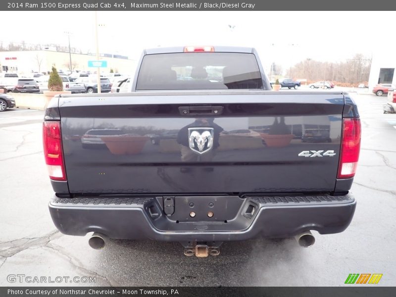Maximum Steel Metallic / Black/Diesel Gray 2014 Ram 1500 Express Quad Cab 4x4