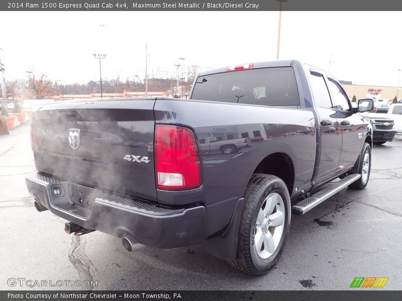 Maximum Steel Metallic / Black/Diesel Gray 2014 Ram 1500 Express Quad Cab 4x4