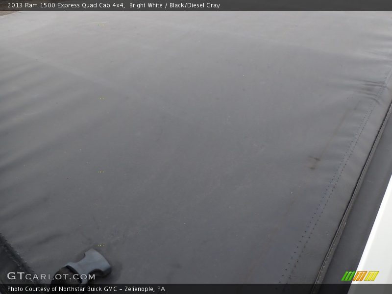 Bright White / Black/Diesel Gray 2013 Ram 1500 Express Quad Cab 4x4