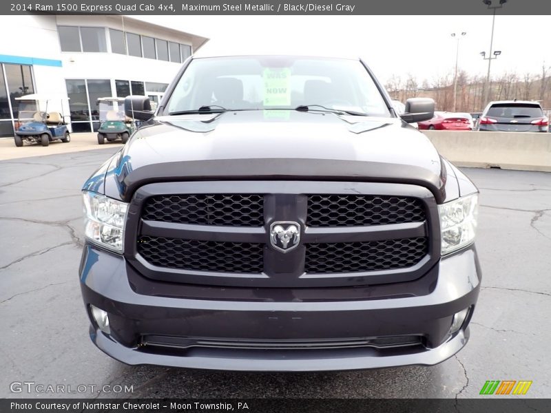 Maximum Steel Metallic / Black/Diesel Gray 2014 Ram 1500 Express Quad Cab 4x4