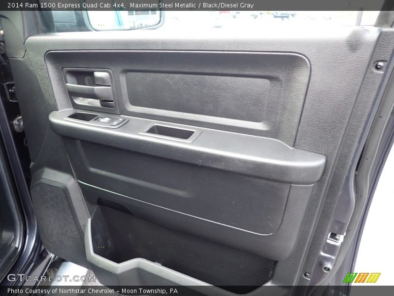 Maximum Steel Metallic / Black/Diesel Gray 2014 Ram 1500 Express Quad Cab 4x4