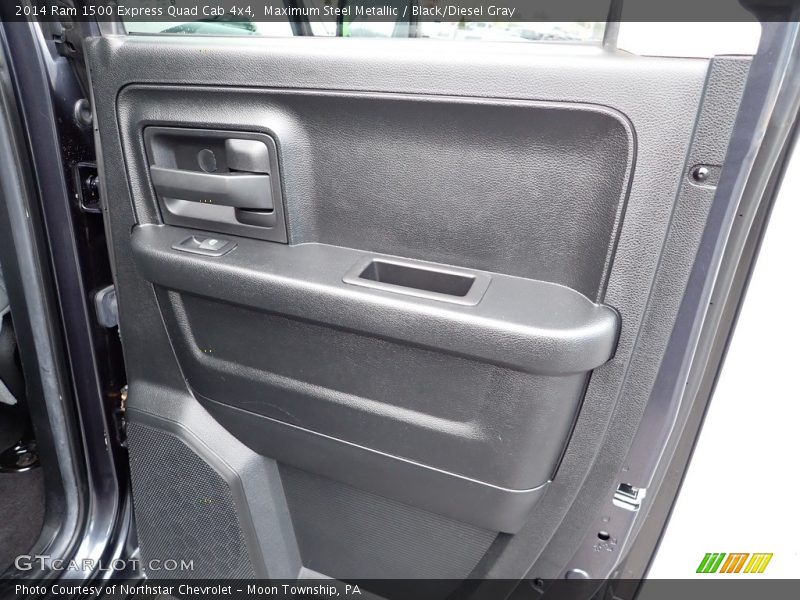 Maximum Steel Metallic / Black/Diesel Gray 2014 Ram 1500 Express Quad Cab 4x4