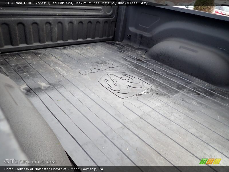 Maximum Steel Metallic / Black/Diesel Gray 2014 Ram 1500 Express Quad Cab 4x4