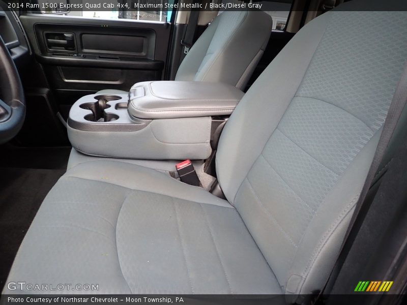 Maximum Steel Metallic / Black/Diesel Gray 2014 Ram 1500 Express Quad Cab 4x4