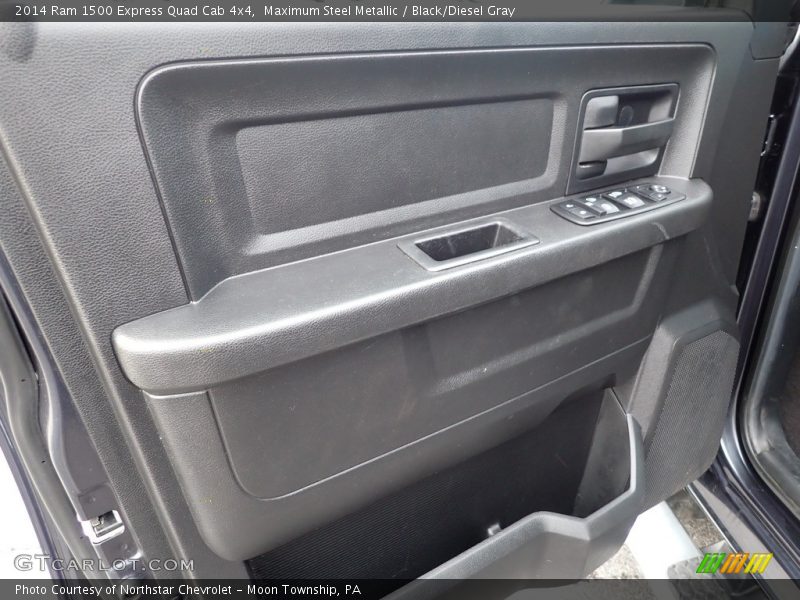 Maximum Steel Metallic / Black/Diesel Gray 2014 Ram 1500 Express Quad Cab 4x4