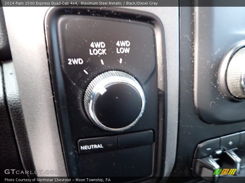 Maximum Steel Metallic / Black/Diesel Gray 2014 Ram 1500 Express Quad Cab 4x4