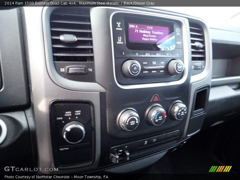 Maximum Steel Metallic / Black/Diesel Gray 2014 Ram 1500 Express Quad Cab 4x4