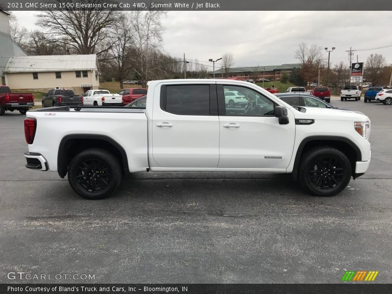  2021 Sierra 1500 Elevation Crew Cab 4WD Summit White
