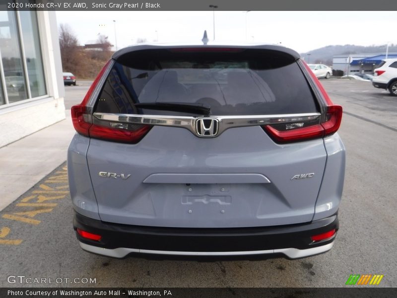 Sonic Gray Pearl / Black 2020 Honda CR-V EX AWD