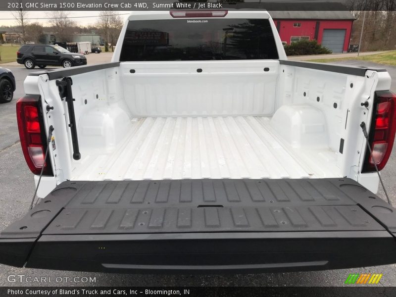 Summit White / Jet Black 2021 GMC Sierra 1500 Elevation Crew Cab 4WD