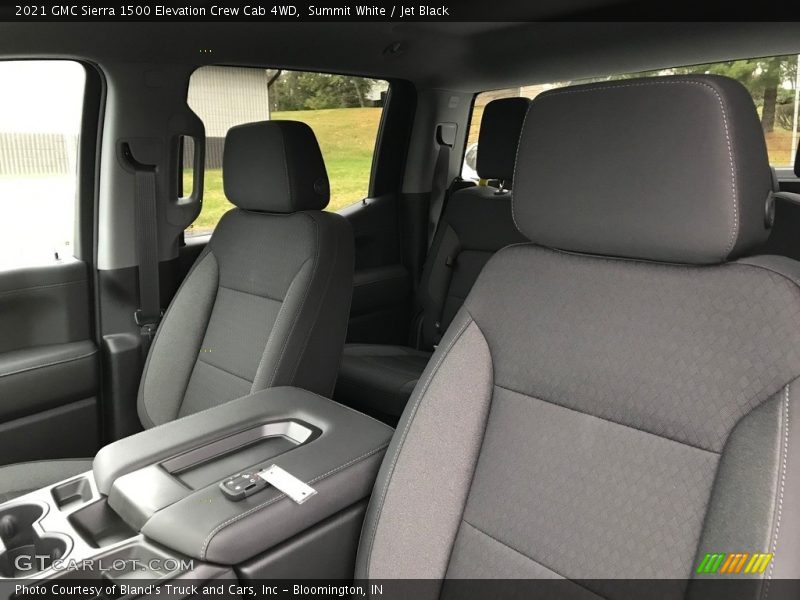 Summit White / Jet Black 2021 GMC Sierra 1500 Elevation Crew Cab 4WD