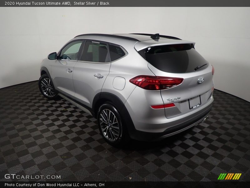 Stellar Silver / Black 2020 Hyundai Tucson Ultimate AWD