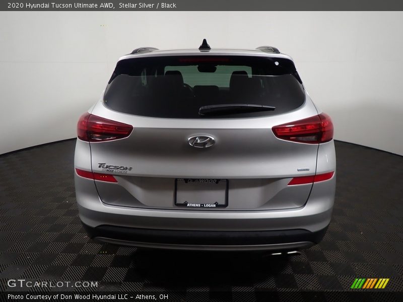 Stellar Silver / Black 2020 Hyundai Tucson Ultimate AWD