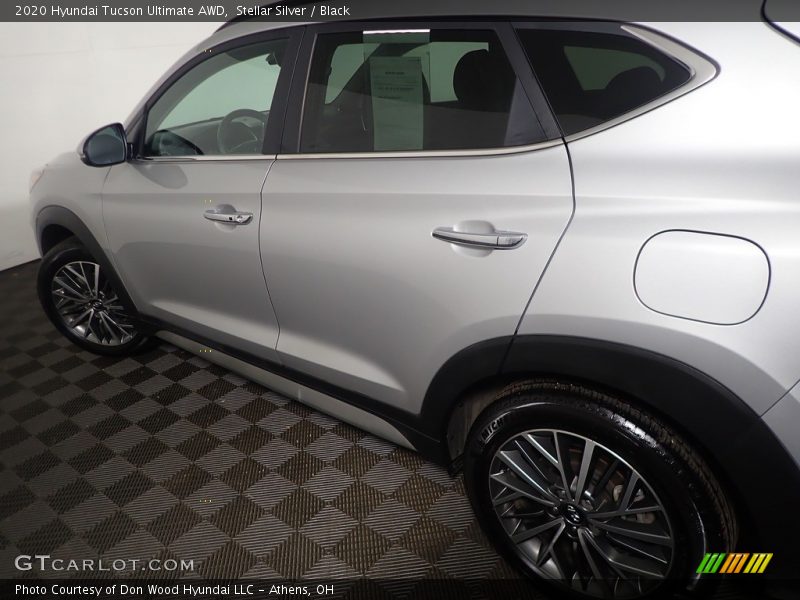 Stellar Silver / Black 2020 Hyundai Tucson Ultimate AWD