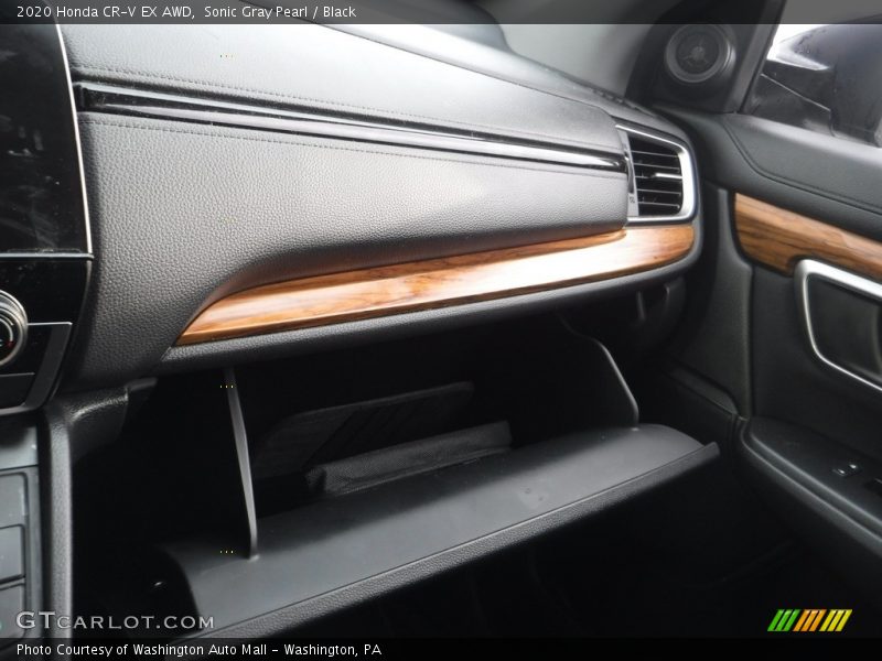 Sonic Gray Pearl / Black 2020 Honda CR-V EX AWD