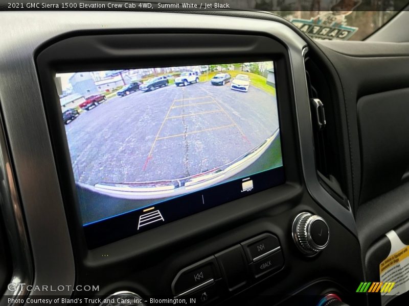Summit White / Jet Black 2021 GMC Sierra 1500 Elevation Crew Cab 4WD