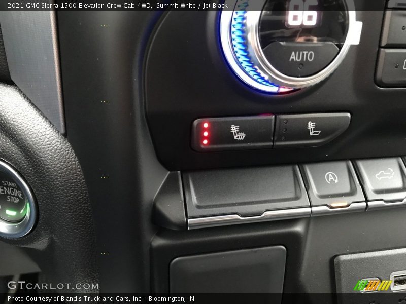 Controls of 2021 Sierra 1500 Elevation Crew Cab 4WD