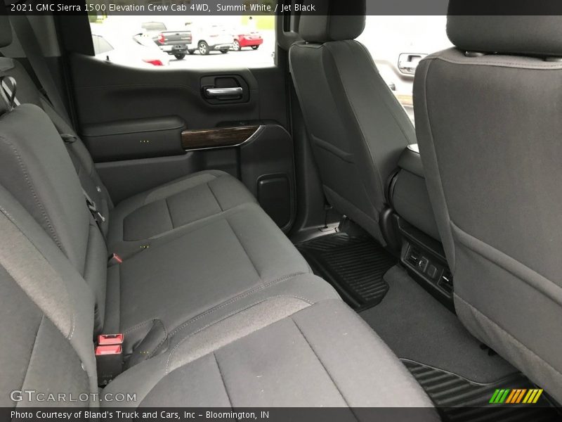 Summit White / Jet Black 2021 GMC Sierra 1500 Elevation Crew Cab 4WD