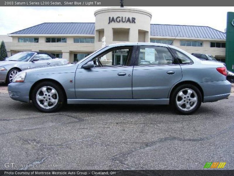 Silver Blue / Light Tan 2003 Saturn L Series L200 Sedan