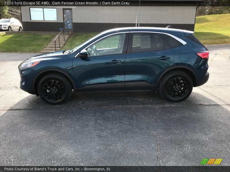 Dark Persian Green Metallic / Dark Earth Gray 2020 Ford Escape SE 4WD
