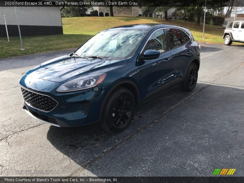 Dark Persian Green Metallic / Dark Earth Gray 2020 Ford Escape SE 4WD