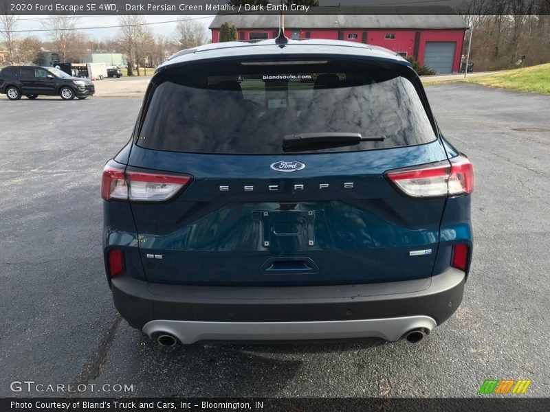 Dark Persian Green Metallic / Dark Earth Gray 2020 Ford Escape SE 4WD