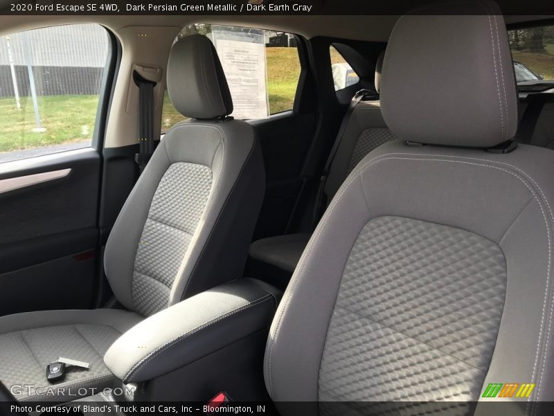 Dark Persian Green Metallic / Dark Earth Gray 2020 Ford Escape SE 4WD